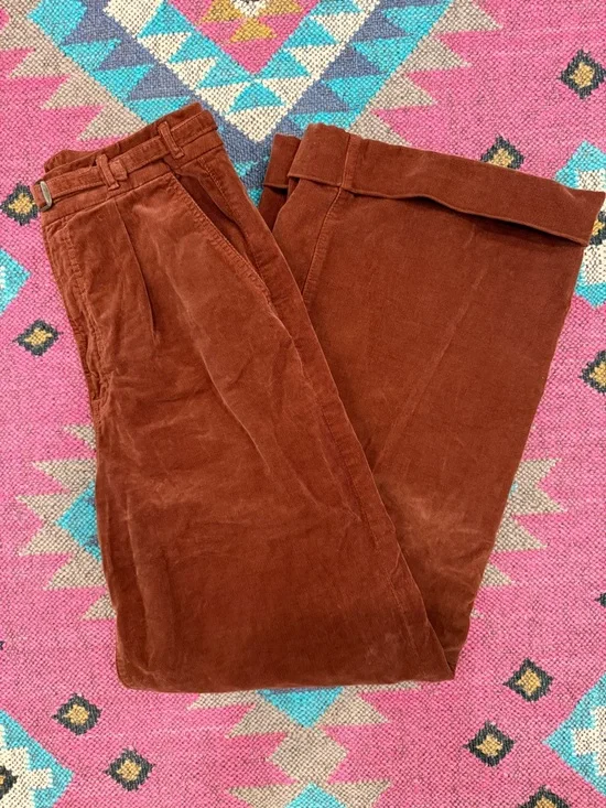 MOTHER High Waisted Wide Leg Cords - Picture 4 of 7